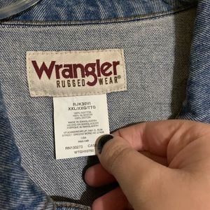 Wrangler XXL denim jacket